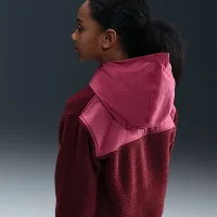 Nike Sportswear Club Fleece Big дитячі Loose 1/4-Zip Толстовка з капюшоном колір червоний