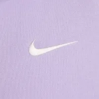 Nike Sportswear Phoenix Fleece женская 1/2-Zip Cropped свитшот цвет фиолетовый