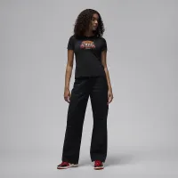 Nike Jordan Essential женская Slim футболка цвет черный