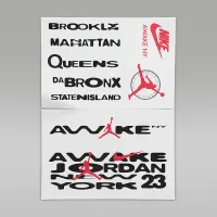 Nike Air Jordan 5 Retro x Awake NY чоловічі Кросівки колір чорний