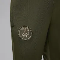 Nike Paris Saint-Germain Strike Fourth Big дитячі Jordan Dri-FIT Soccer Hooded Knit Tracksuit колір зелений