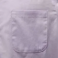 Nike Jordan жіноча Short-Sleeve Woven Top колір фіолетовий