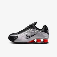 Nike Shox R4 Big детские Кроссовки цвет серый