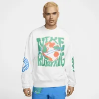 Nike Run Energy чоловічі Dri-FIT Fleece Running Crew колір білий