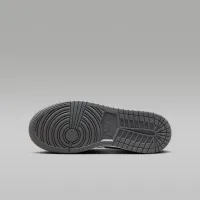 Nike Air Jordan 1 Mid Big детские Кроссовки цвет черный