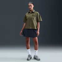 Nike Naomi Osaka оверсайз Short-Sleeve Top колір зелений