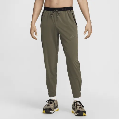 Nike Trail Dawn Range мужские Dri-FIT Running Pants цвет зеленый