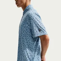 Nike Par мужские Dri-FIT для гольфа Polo синий