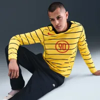 Nike Total 90 мужские Dri-FIT Long-Sleeve Soccer Top Yellow
