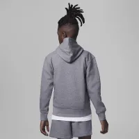 Nike Jordan MJ Essentials Big детские Pullover Толстовка с капюшоном цвет серый