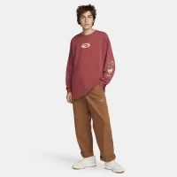 Nike Sportswear мужские Long-Sleeve футболка цвет красный