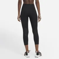Nike Fast жіноча Mid-Rise Crop Running лосіни колір чорний