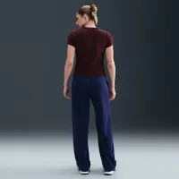 Nike Sportswear Chill Knit женская футболка цвет красный