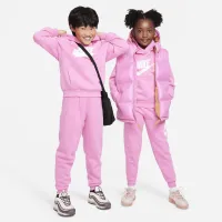 Nike Sportswear Club Fleece Big детские Толстовка с капюшоном Pink