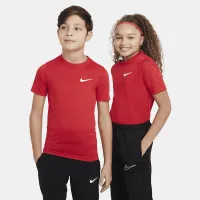 Nike Dri-FIT Legend Big детские тренировочные футболка цвет красный