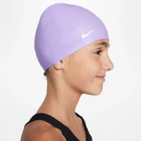 Nike Swim Solid Силіконовий Youth Cap колір фіолетовий