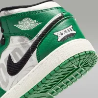 Nike Air Jordan 1 Mid SE Big дитячі Кросівки колір зелений