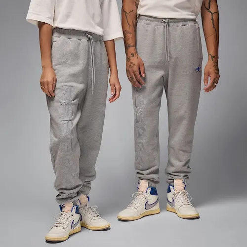 Nike Jordan x Awake NY чоловічі Fleece Pants колір сірий