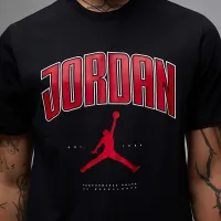Nike Jordan мужские футболка цвет черный