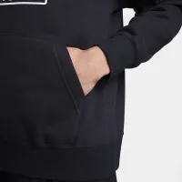 Nike мужские Wrestling Pullover Толстовка с капюшоном цвет черный