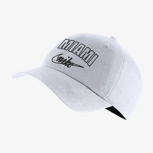 Miami Heat Heritage86 Nike NBA Cap колір білий