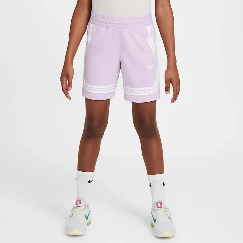Nike Fly Crossover Big детские (Girls') баскетбольные шорты цвет фиолетовый