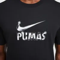 Pumas UNAM Swoosh чоловічі Nike Soccer футболка колір чорний