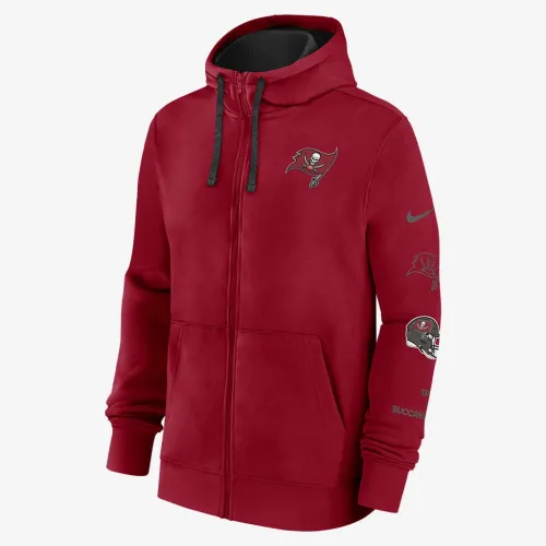 Tampa Bay Buccaneers Club чоловічі Nike NFL Full-Zip Толстовка з капюшоном колір червоний