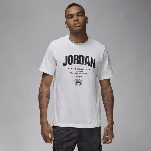 Nike Jordan Sport мужские Dri-FIT футболка цвет белый