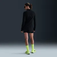 Nike Swift жіноча Dri-FIT UV 1/4-Zip Running Top колір чорний