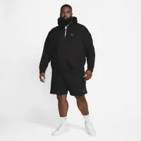 Nike Solo Swoosh чоловічі Fleece Толстовка з капюшоном колір чорний