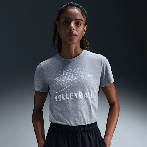 Nike Swoosh жіноча волейбольні футболка колір сірий