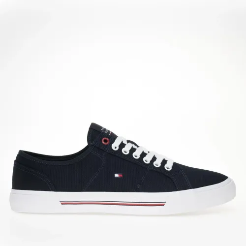 Кроссовки Tommy Hilfiger Core Corporate Vulc Canvas FM0FM04560-DW5 - Cиний