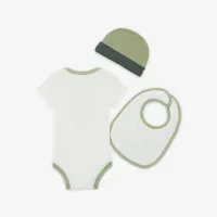 Nike Express Yourself Baby 3-Piece Bodysuit комплект колір білий
