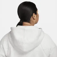 Nike Sportswear Tech Fleece Windrunner женская Full-Zip Толстовка с капюшоном (большие размеры) цвет серый