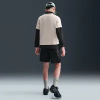 Nike Sportswear Tech Fleece Big детские (для мальчиков) шорты цвет черный