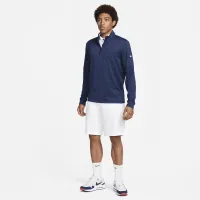 Nike Victory мужские Dri-FIT 1/2-Zip для гольфа Top синий