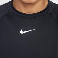 Nike Little дитячі Dri-FIT Pro Long Sleeve Top колір чорний