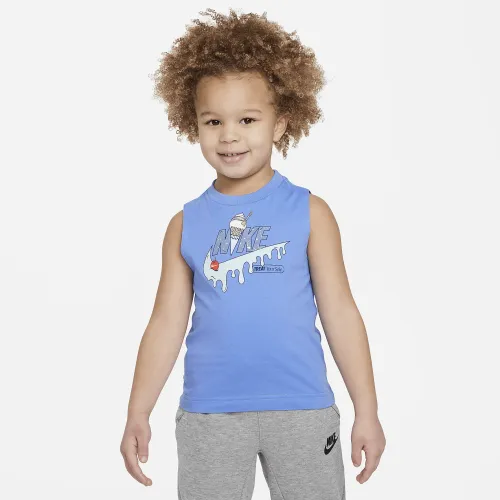 Nike Toddler Futura Cone Graphic Tank синий