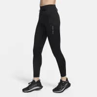 Nike Trail Go женская Firm-Support С высокой Талией 7/8 лосины с карманамицвет черный