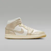 Nike Air Jordan 1 Mid SE женская Кроссовки цвет белый