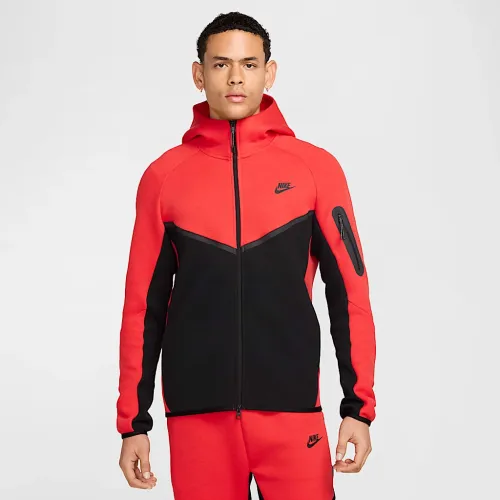 Nike Tech чоловічі Full-Zip Windrunner Толстовка з капюшоном колір червоний