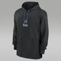 UCLA Bruins Sideline Jersey чоловічі Nike Dri-FIT College Pullover Толстовка з капюшоном колір чорний