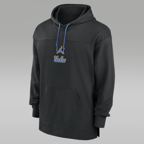 UCLA Bruins Sideline Jersey чоловічі Nike Dri-FIT College Pullover Толстовка з капюшоном колір чорний
