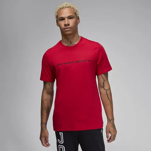 Nike Jordan Sport мужские Dri-FIT футболка цвет красный
