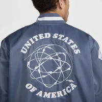USA Dugout чоловічі Nike Breaking Satin Куртка блакитний