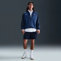 Paris Saint-Germain Strike Home мужские Nike Dri-FIT Soccer Anthem Куртка синий