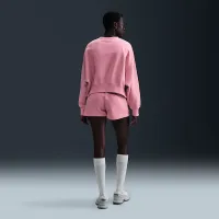 Nike Sportswear Phoenix Fleece женская Over-оверсайз Crew-Neck свитшот Pink