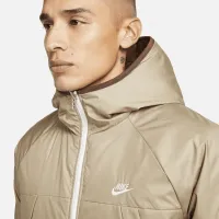 Nike Sportswear Therma-FIT Legacy чоловічі Reversible Hooded Куртка колір коричневий