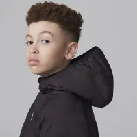 Nike Jordan Big детские Welded Puffer Куртка цвет черный